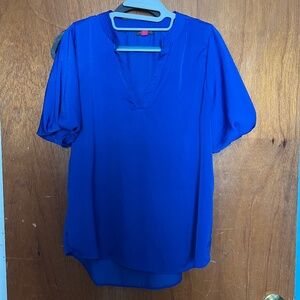 Vince Camuto Blue Blouse